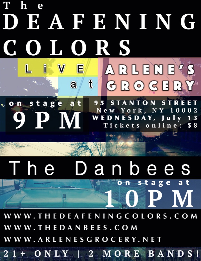 Poster for Arlene's Grocery, Jul 13, 2016